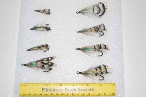 8- LADY AMHERST SALMON FLIES. Full-Dressed DOUBLE-HOOK Dee Irons; Size from #4 to 3/0.